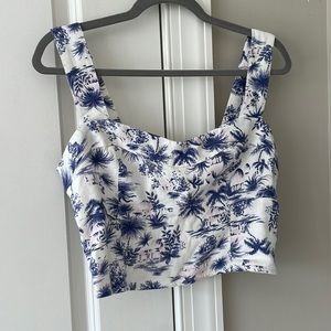 NWT Abercrombie and Fitch Linen Top